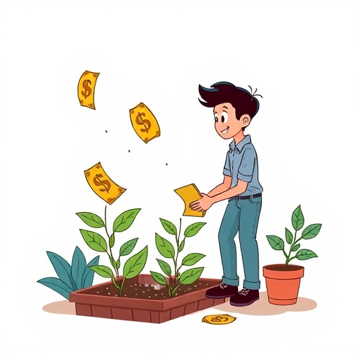 各種多元化投資選擇的藝術作品