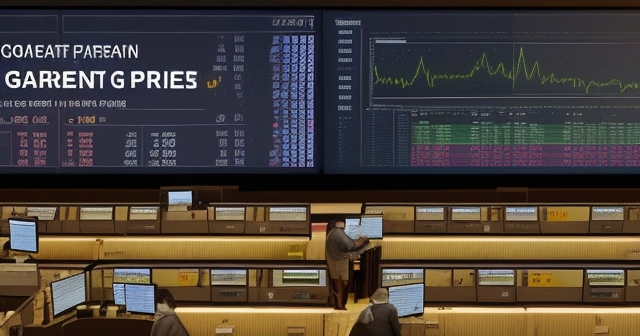 農民正在保證穀物的未來價格