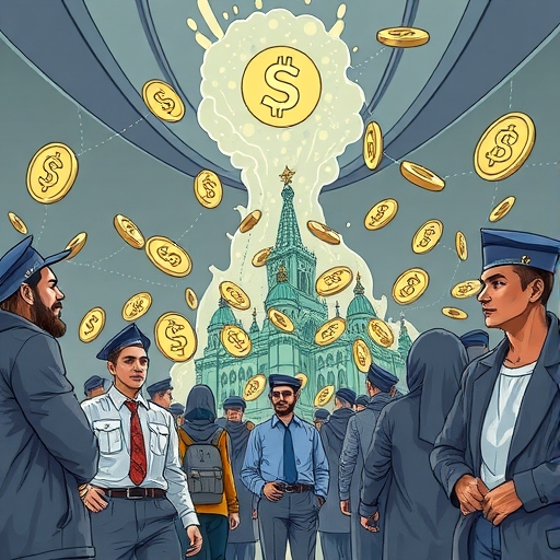 龐氏騙局運作的示意圖