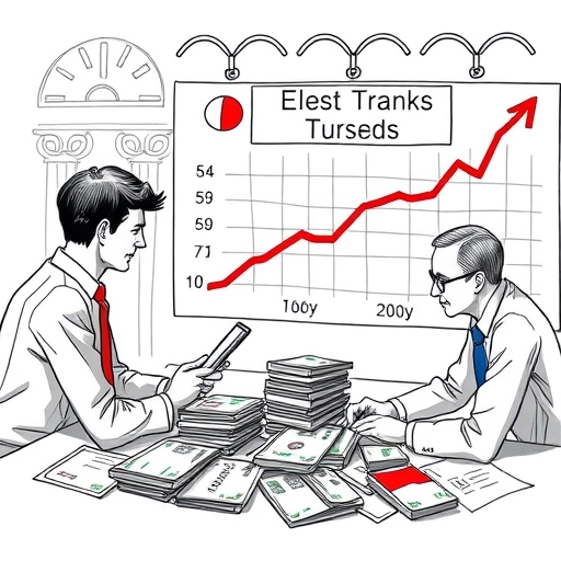 投資者正在分析貨幣趨勢