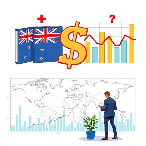 顯示投資者進行經濟數據分析的插圖