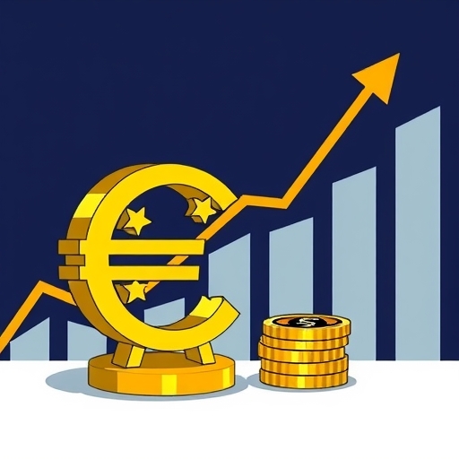 一位男性正在查看貨幣走勢圖表