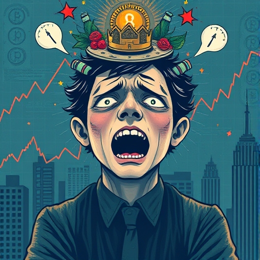 描繪金融市場不確定性的藝術作品