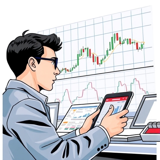 股市場景,價格波動