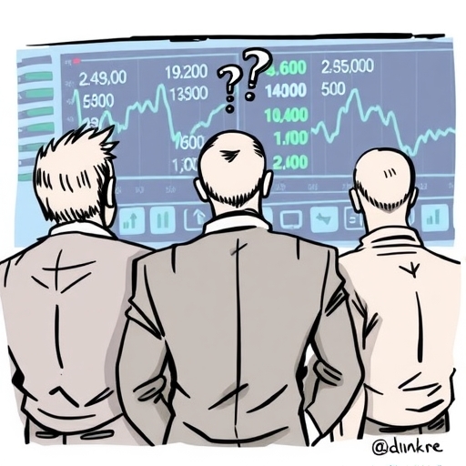 投資者因市場走勢而感到不安與困惑