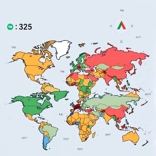 地緣政治影響市場的圖示