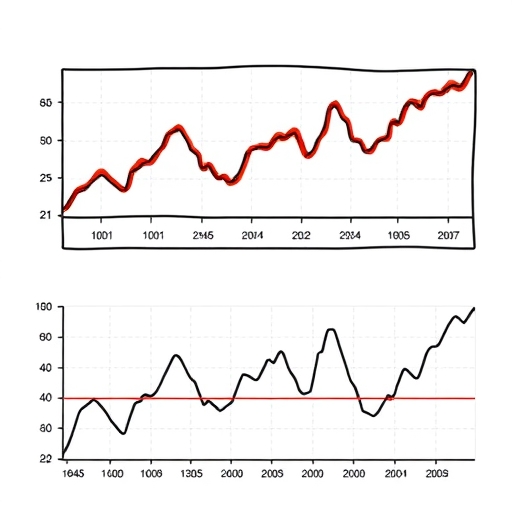 分析消費者物價指數數據圖表