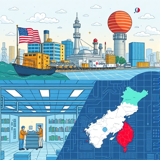 台灣在全球半導體供應鏈中的核心地位