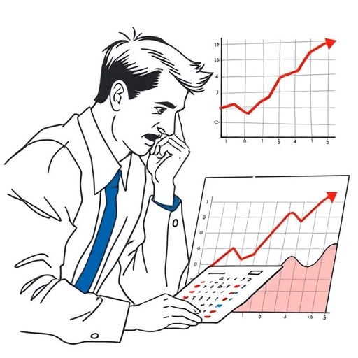 一位投資者正在思考股票收益