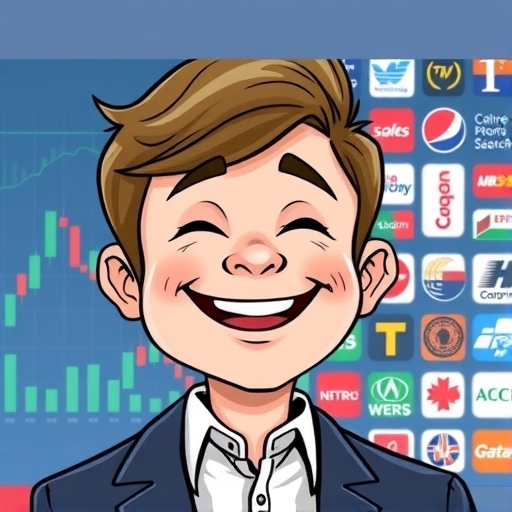 不同的公司標誌，代表投資機會