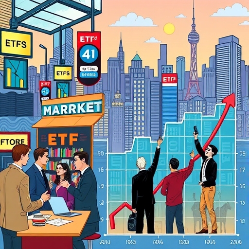 市場上不同的投資人在討論ETF的場景