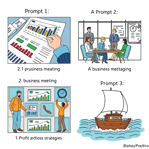 一艘船在金融的海洋中航行