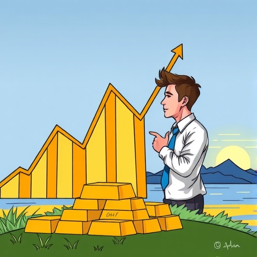 一位投資者正在考慮黃金證書