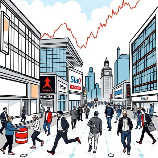 市場中投資人關注的股市走勢及標普500指數的變化