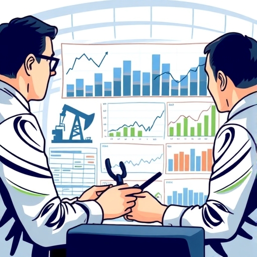 一位男子正在街頭交易股票