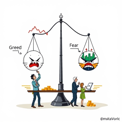 情感鐘擺在恐懼與貪婪之間擺盪