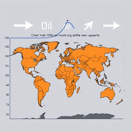 原油市場趨勢波動圖
