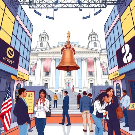 投資人關注股市開盤價的瞬間