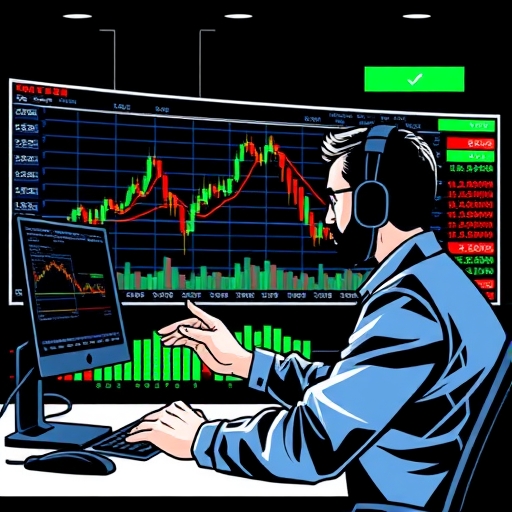 股價趨勢的視覺化表示