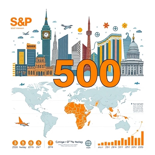 S&P 500指數的藝術性表現