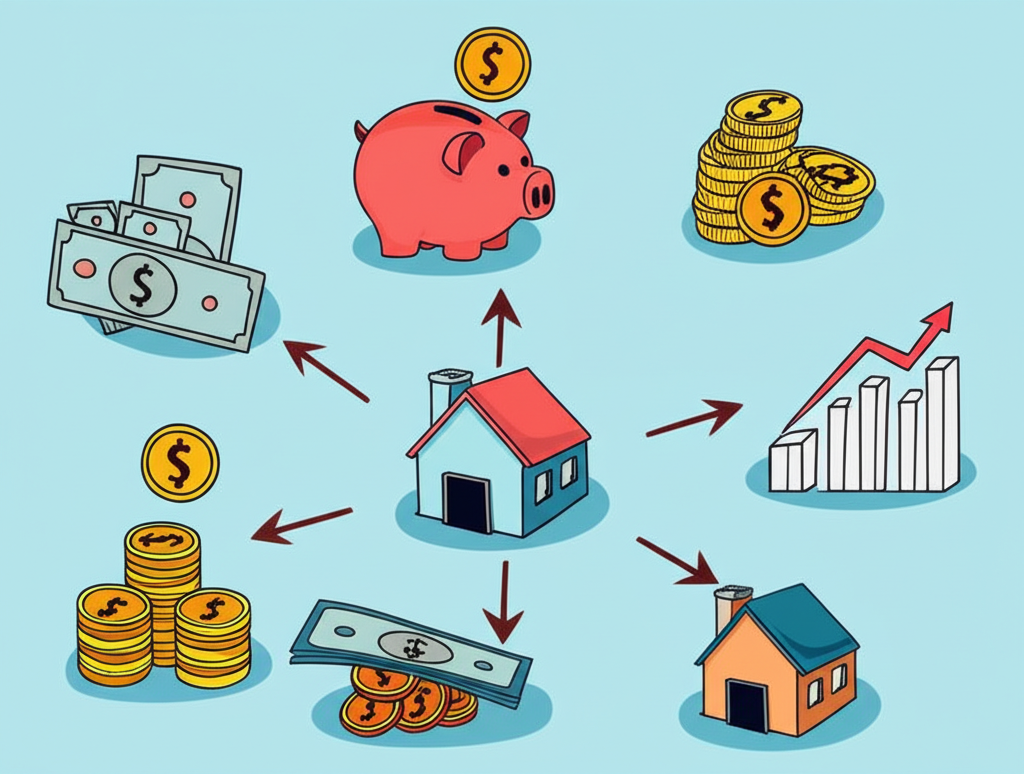 傳統金融機構的辦公室場景,代表流動性管理工具的應用。