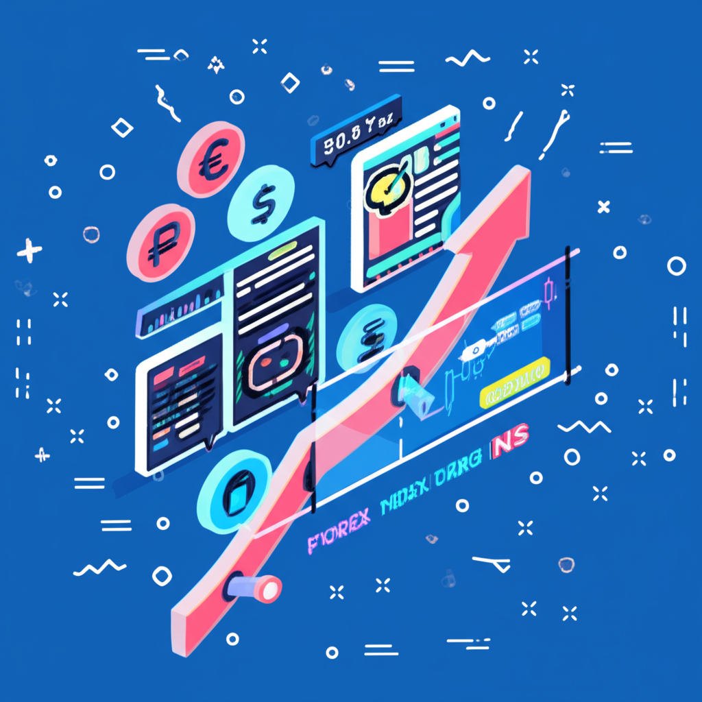 不同國家的貨幣符號與圖示，代表外匯市場的多元性。