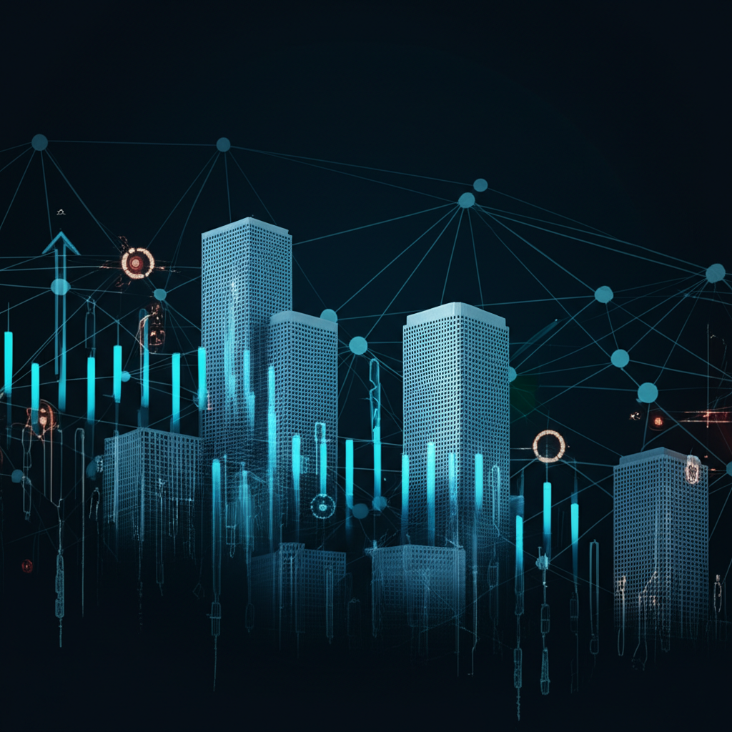 一張顯示訂單流熱力圖的螢幕截圖，展示市場深度與流動性區間。