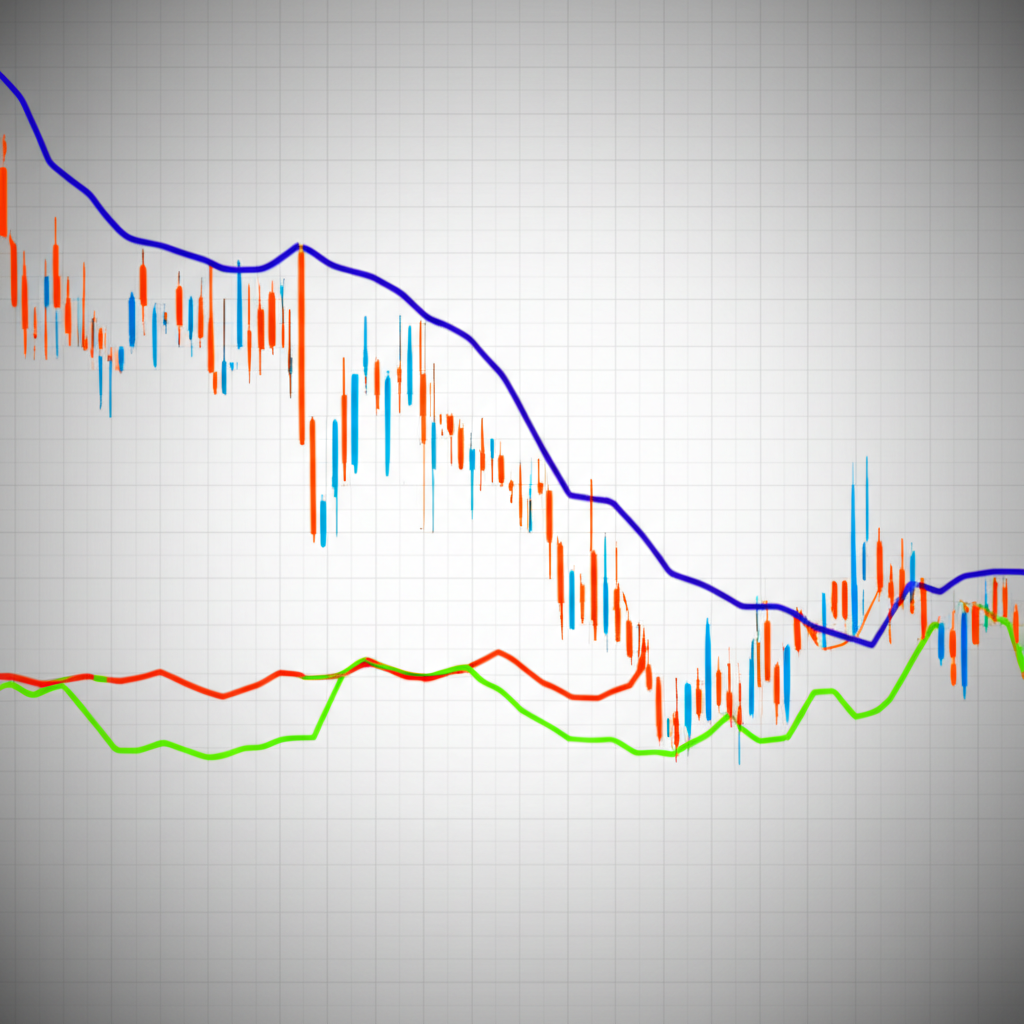 一張顯示股市波動與技術整固的圖表