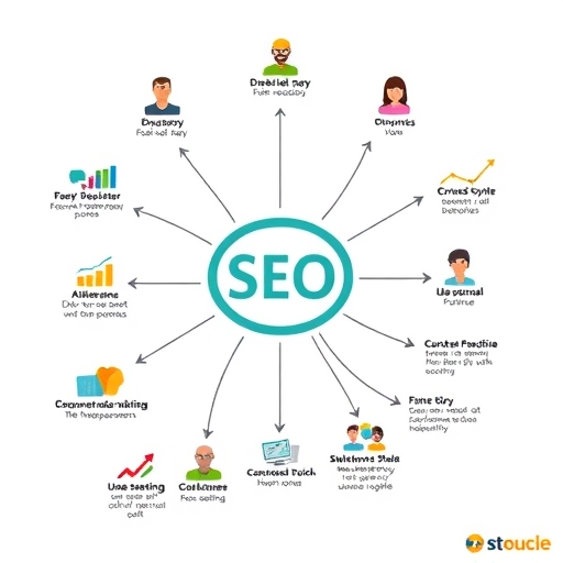 一張描繪市場分析與決策流程的示意圖。