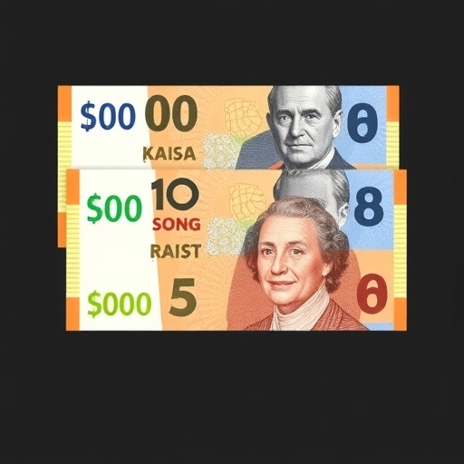 澳洲元紙幣的插圖