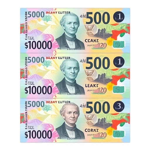 澳洲元紙幣的插圖