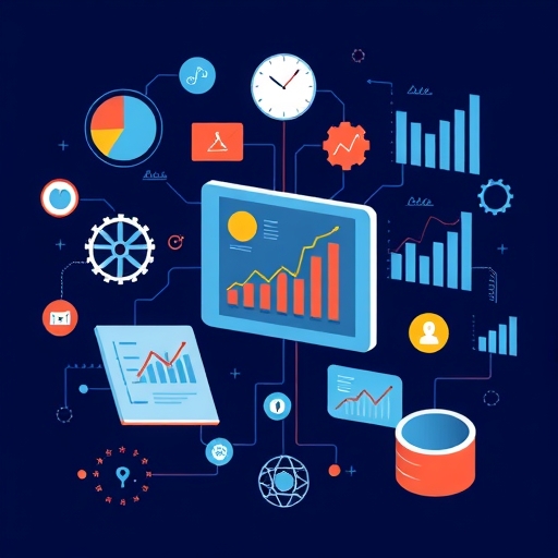 經濟數據分析工具示意圖