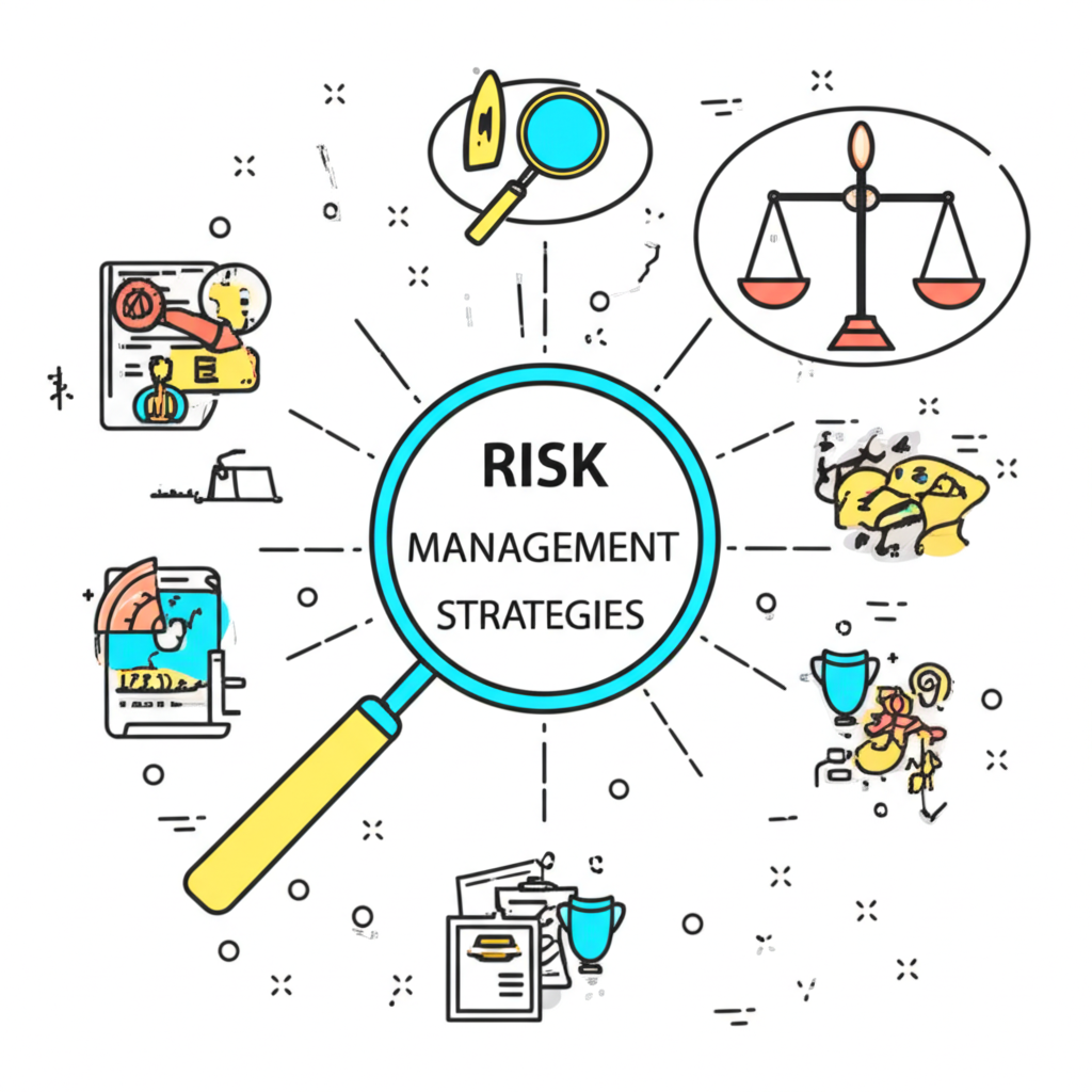 一群來自不同文化背景的金融專業人士在現代辦公室內討論市場趨勢與風險管理策略