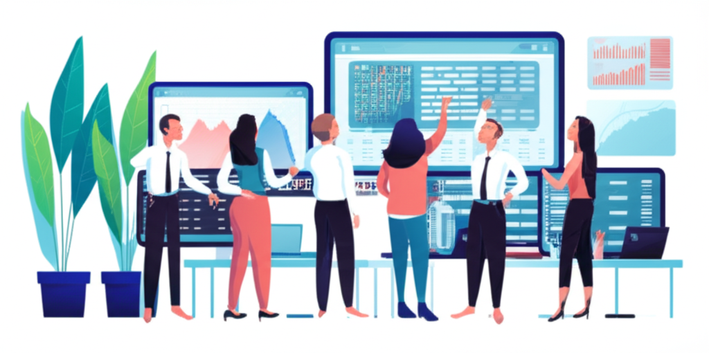 一張顯示股票市場交易數據的詳細圖表，包含各種線條和指標，代表市場趨勢和分析。