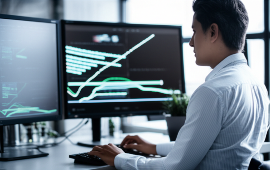 顯示公司財務報表與審計文件的畫面