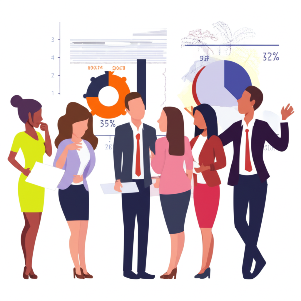 一張概念圖，將股票的真實價值描繪為堅實的基礎，由財務指標和市場基本面構成，強調深入基本面分析的重要性。