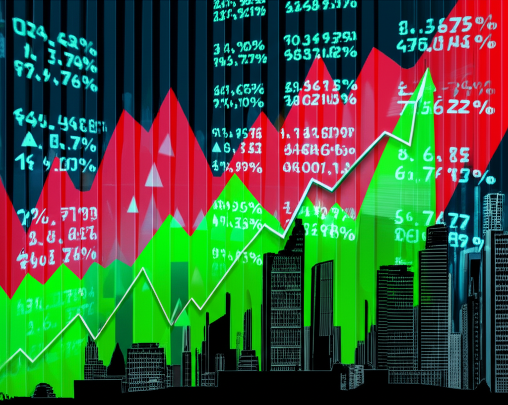 一位投資者正聚精會神地進行當沖交易