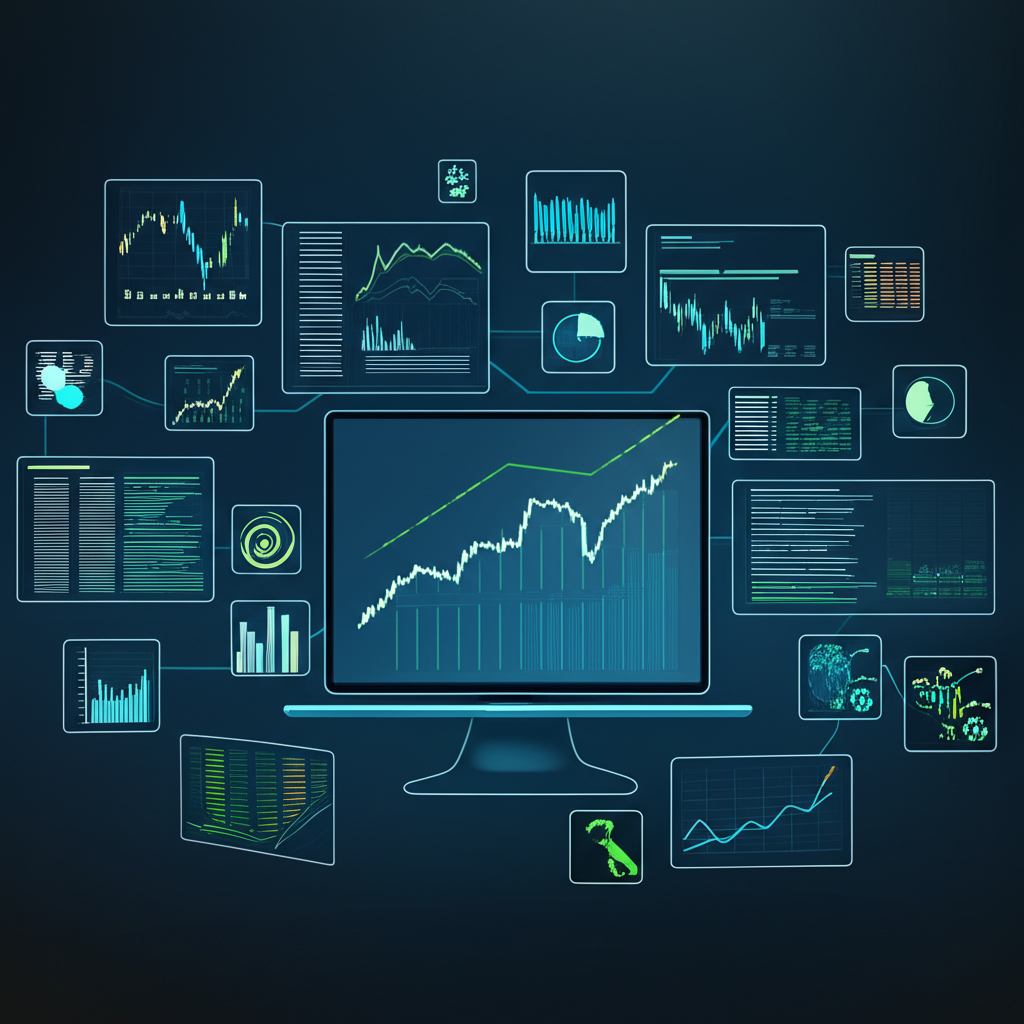 一張流程圖，說明回溯測試的步驟，從數據收集、策略定義、執行到分析與優化，箭頭指示流程與決策點。