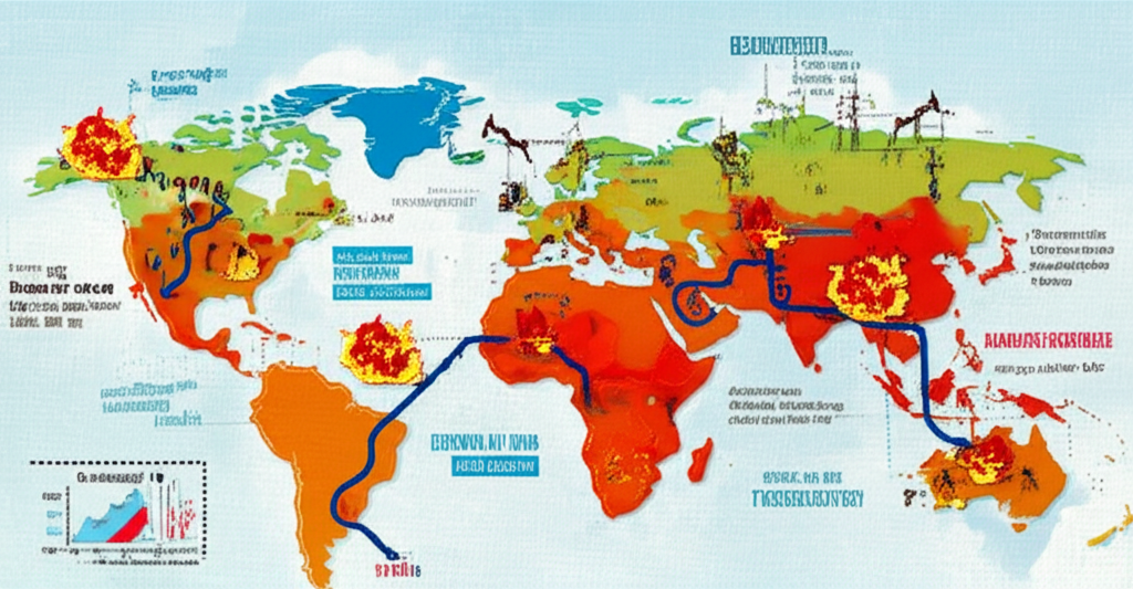 顯示市場波動與金融數據的圖表。