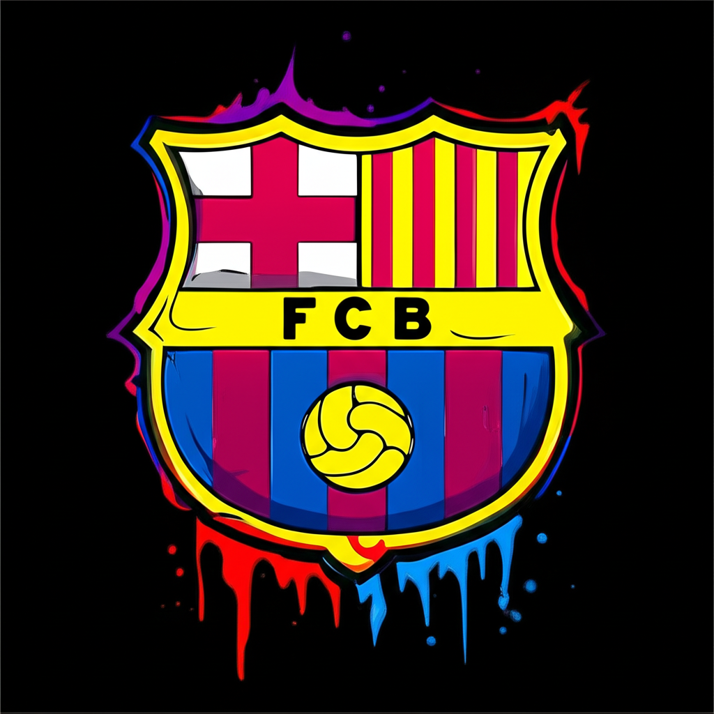 巴塞羅那足球俱樂部的球場全景,象徵其全球品牌影響力。