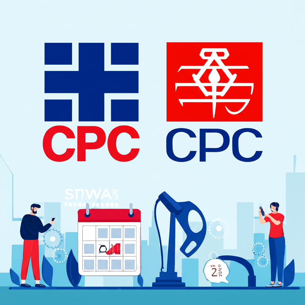 台灣中油與台塑石化油價公告的插圖
