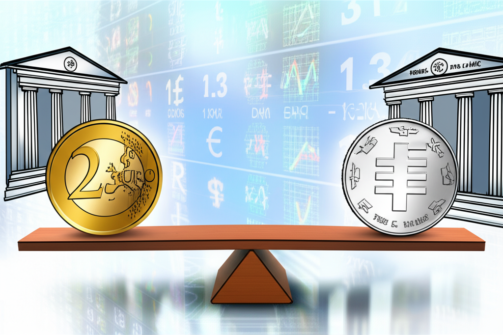 歐元與台幣在經濟指標下的平衡見鋸插圖