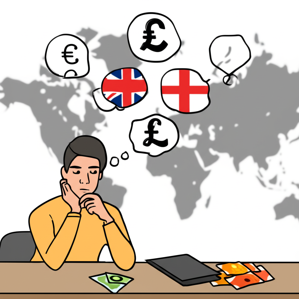 外幣購買目的思考插圖：旅行留學投資與貨幣思緒