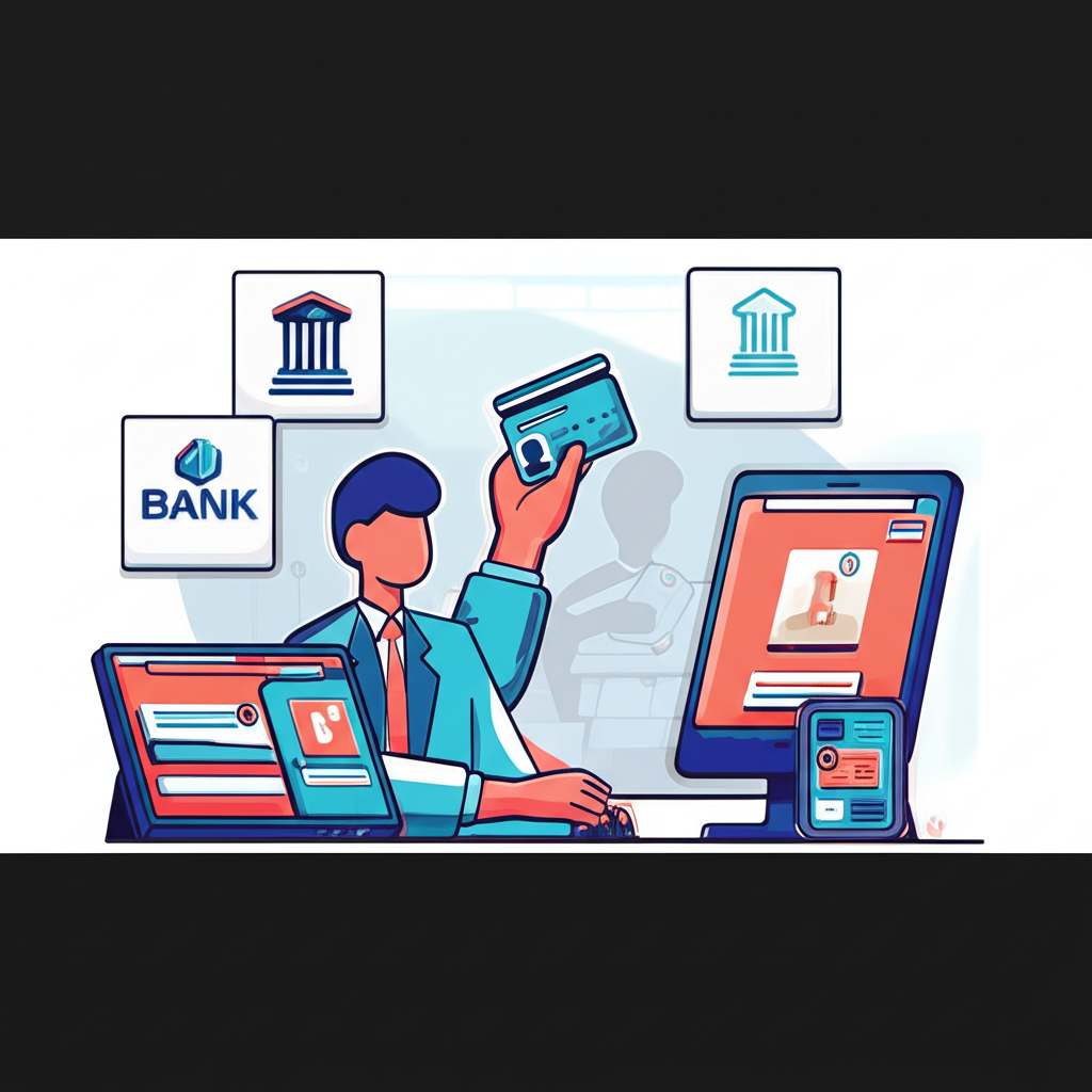 開立外幣帳戶插圖：持證件辦理與銀行數位服務